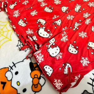 NWT Hello Kitty Christmas PJ Pants